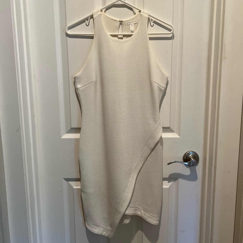 Leith White/Cream Halter Dress- Size X Small